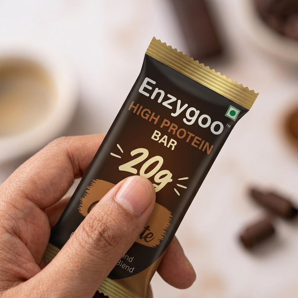 Enzygoo High Protein Bar – Dark Chocolate - Image 3
