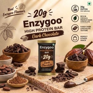 Enzygoo High Protein Bar – Dark Chocolate